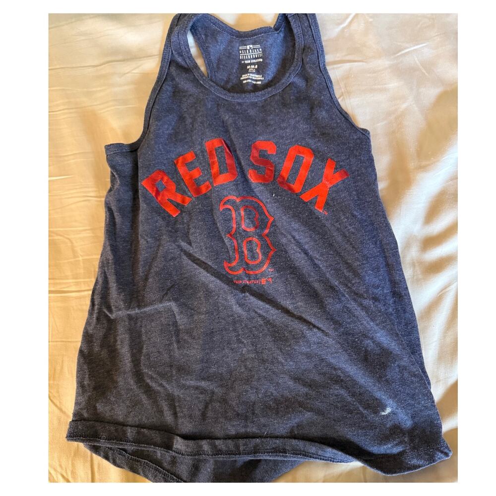 Genuine Merchandise blue Red Sox Tank size 7/8